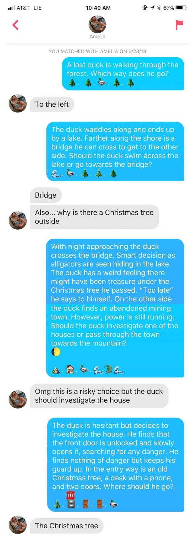 This Duck… Erm, Guy, Is The Smoothest On Tinder!