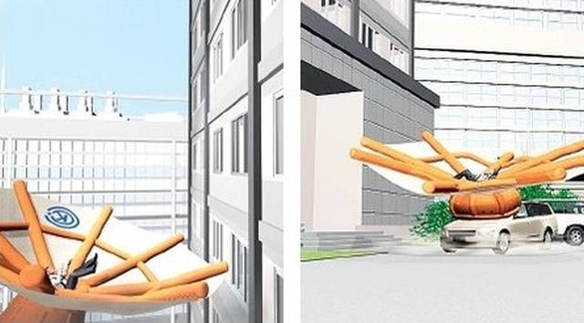 This Emergency Evacuation System Is Totally Going To Work