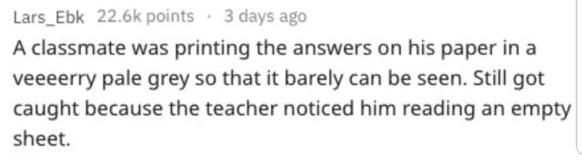 For Some People, Test Cheating Is An Art