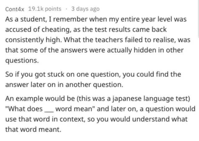 For Some People, Test Cheating Is An Art
