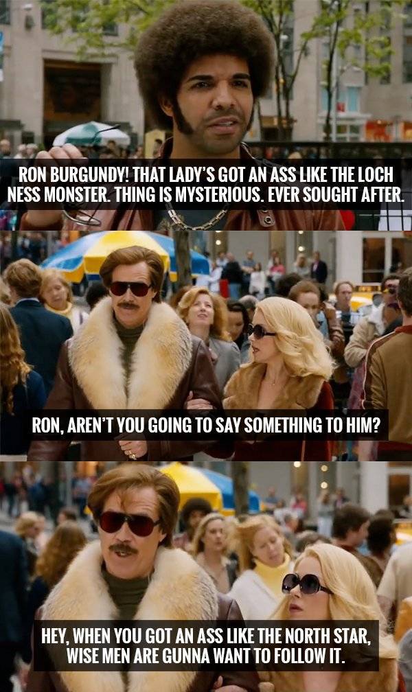 Ron Burgundy Will Keep Your Style At An All Time High