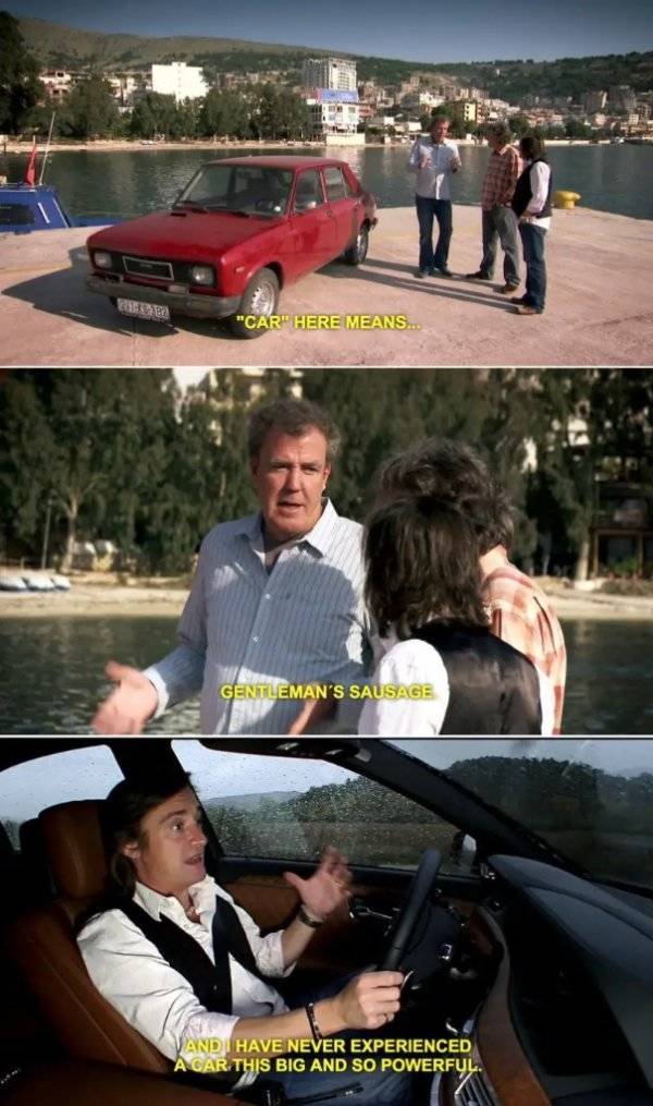 Clarkson, Hammond, May. The Best Car Show In The World