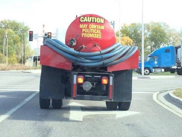 Truck Drivers Have Their Own Sense Of Humor