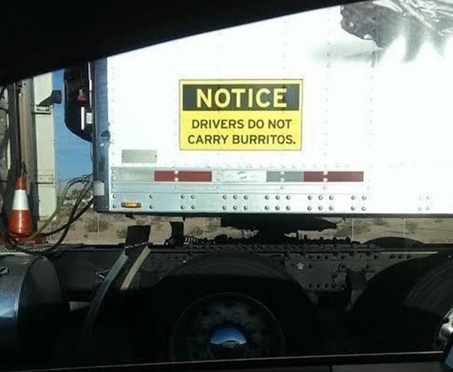 Truck Drivers Have Their Own Sense Of Humor