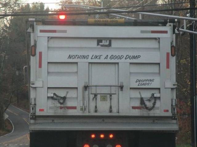 Truck Drivers Have Their Own Sense Of Humor