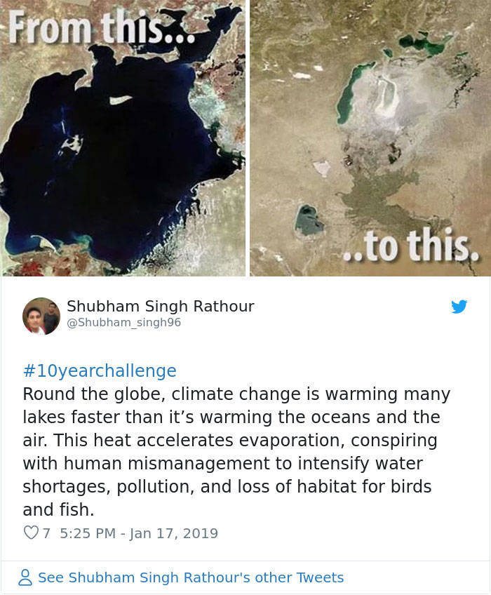 10-Year Challenge Isn’t Funny When It Comes To Nature