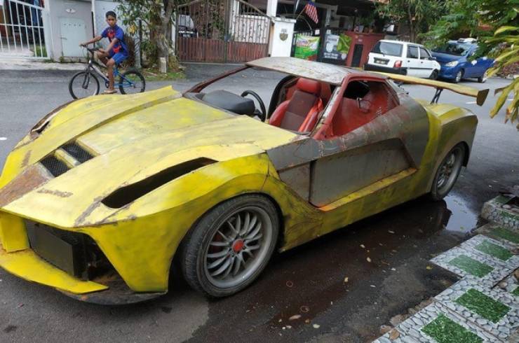 A “Ferrari” Made Out Of Steel
