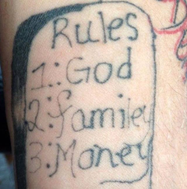 These Tattoos Are Bad. Really-Really Bad