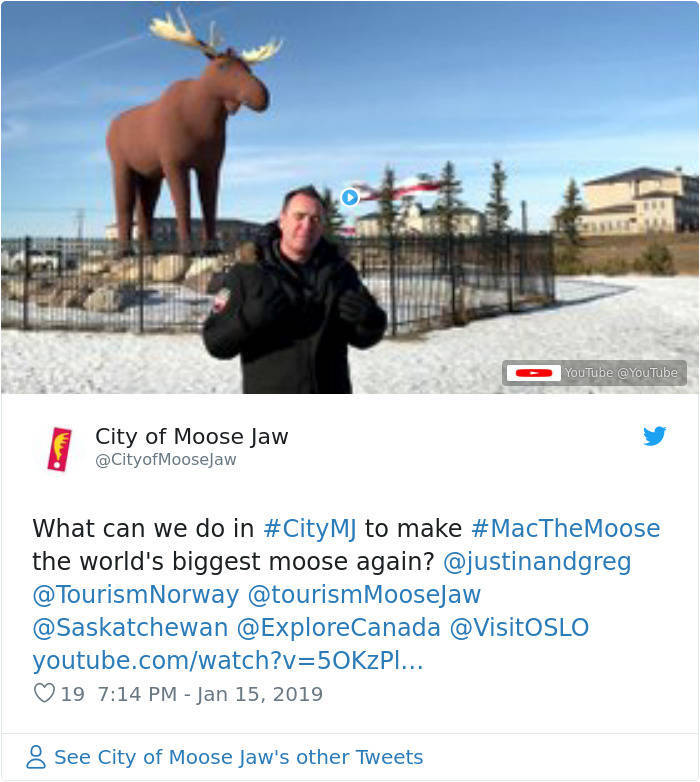 Canada Just Can’t Tolerate Norway Having The Tallest Moose Statue In The World Canada Just Can’t Tolerate Norway Having The Tallest Moose Statue In The World