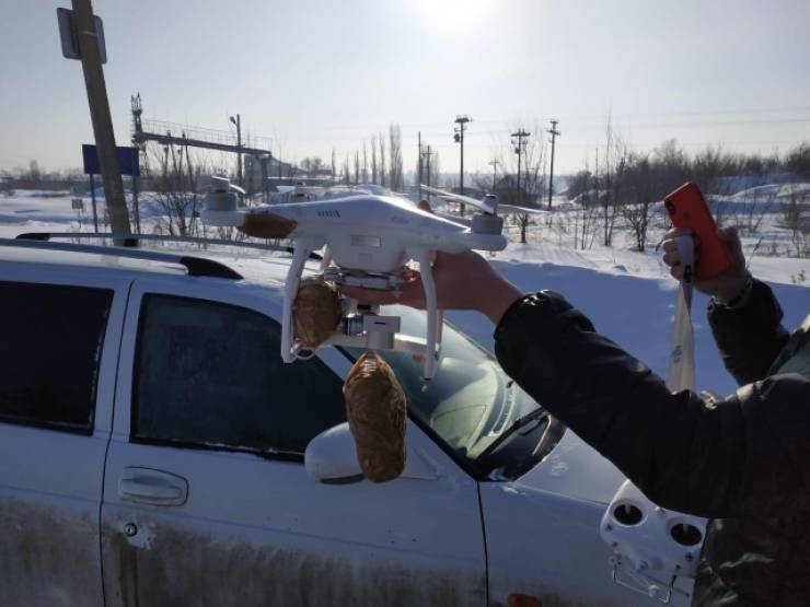 A Drone Got Caught Outside A Russian Prison With A Hefty Amount Of Supplies
