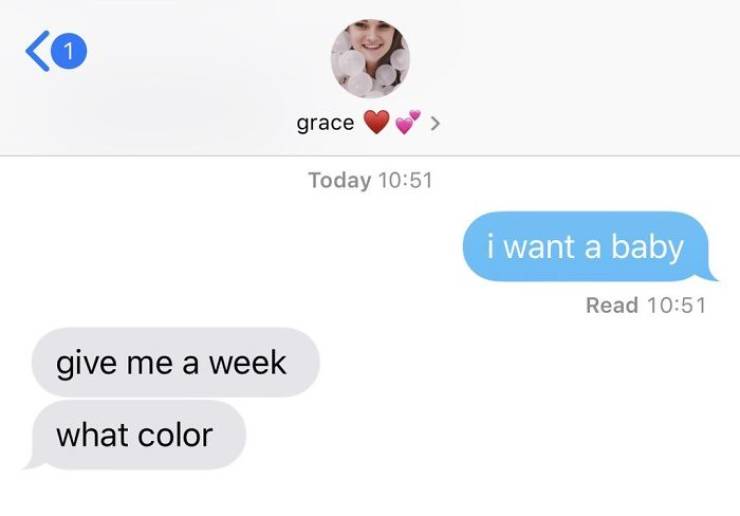 And What Would Be Your Answer To “I Want A Baby!” Challenge?