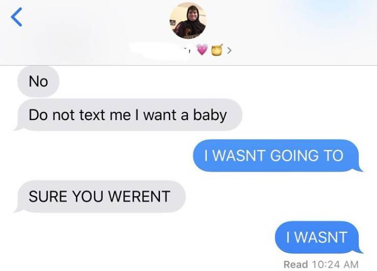 And What Would Be Your Answer To “I Want A Baby!” Challenge?