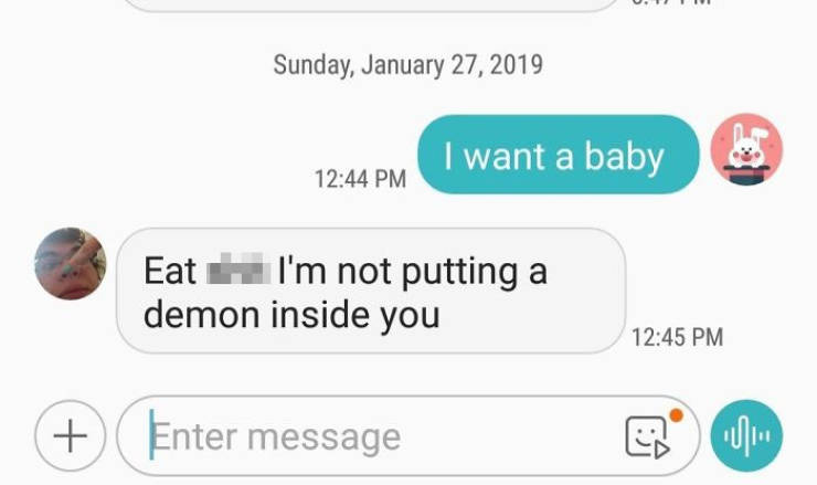 And What Would Be Your Answer To “I Want A Baby!” Challenge?