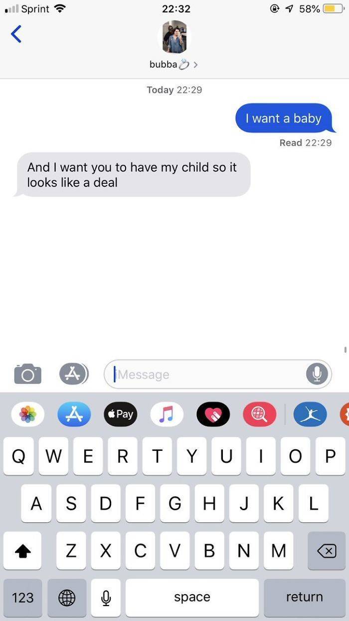 And What Would Be Your Answer To “I Want A Baby!” Challenge?