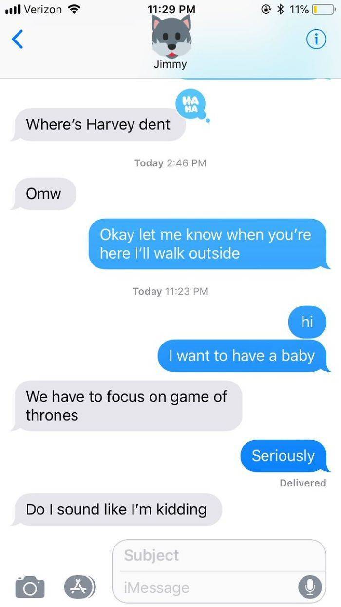 And What Would Be Your Answer To “I Want A Baby!” Challenge?