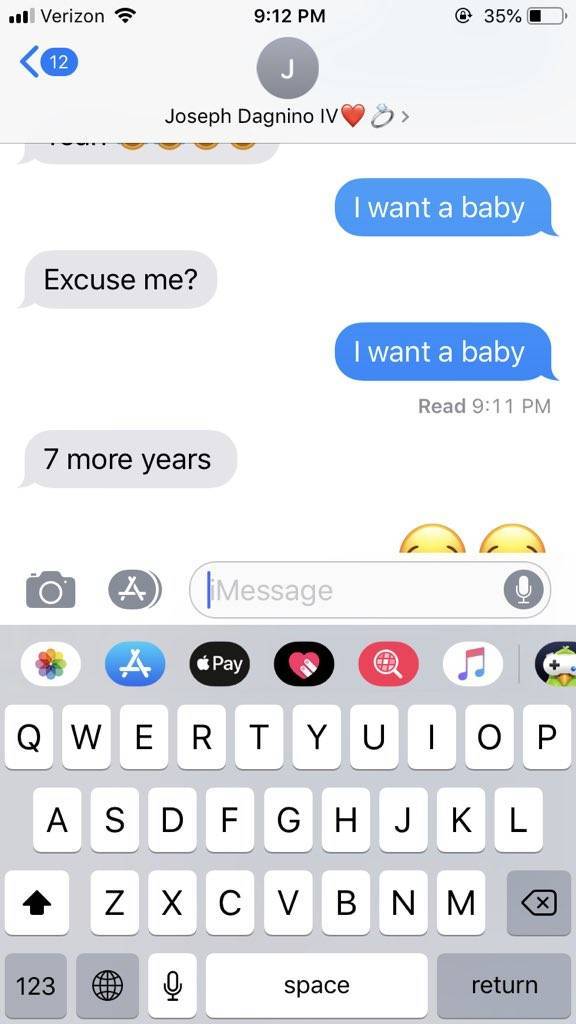 And What Would Be Your Answer To “I Want A Baby!” Challenge?