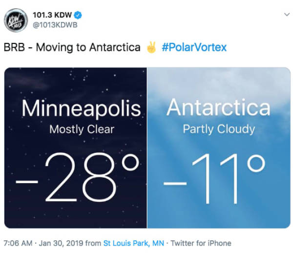 United States Are Doing Their Best To Survive The Insane Polar Vortex