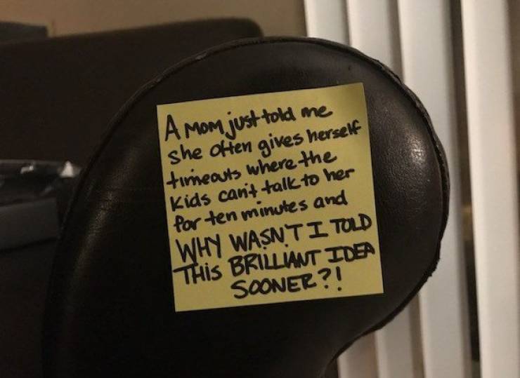 Dad Nails Parenting With His Post-It Notes