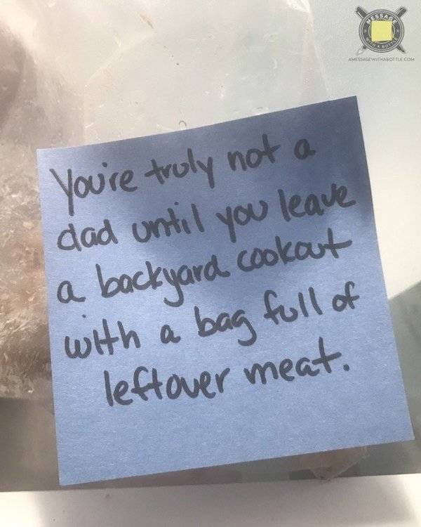 Dad Nails Parenting With His Post-It Notes