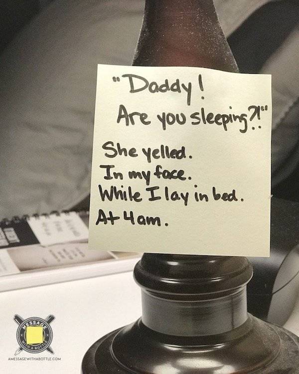 Dad Nails Parenting With His Post-It Notes