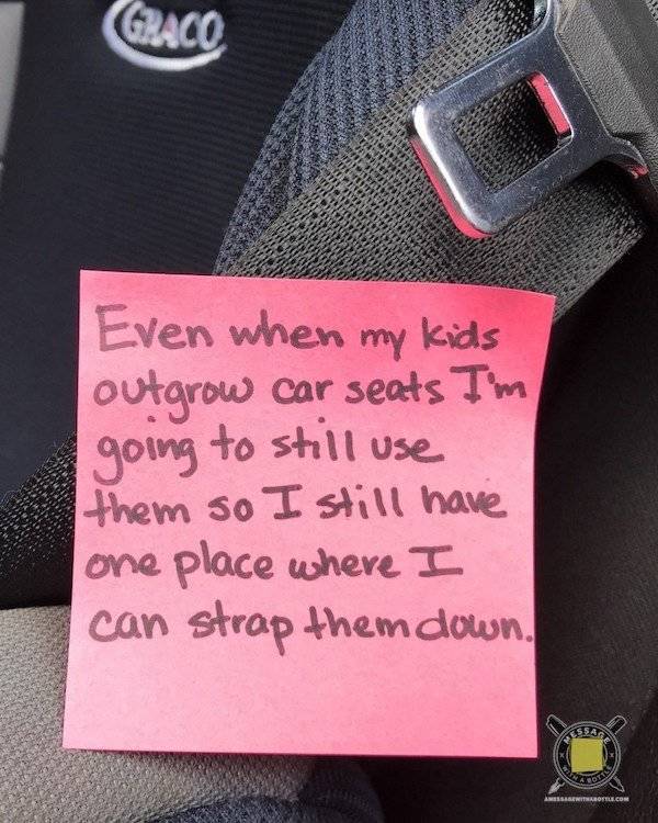 Dad Nails Parenting With His Post-It Notes