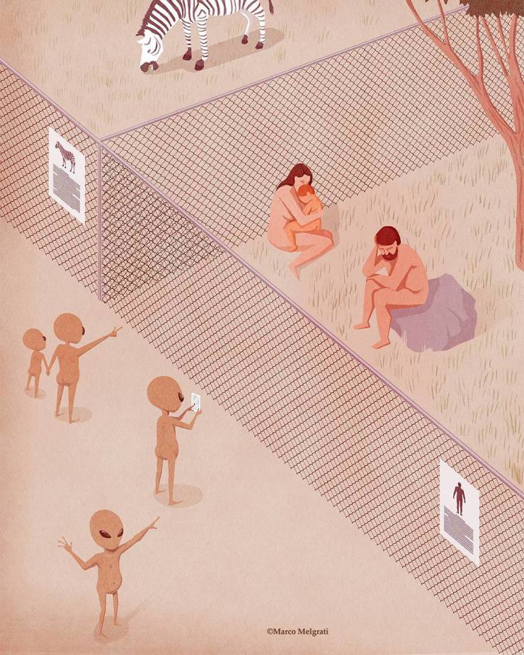 Illustrations That Will Have You Thinking About Modern Reality