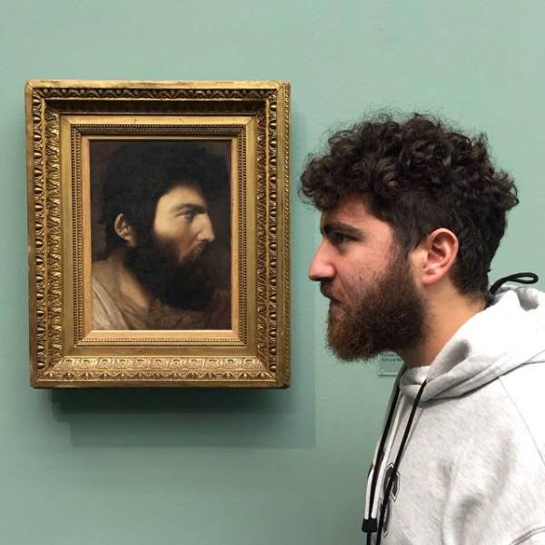 Imagine Finding Yourself In An Art Museum