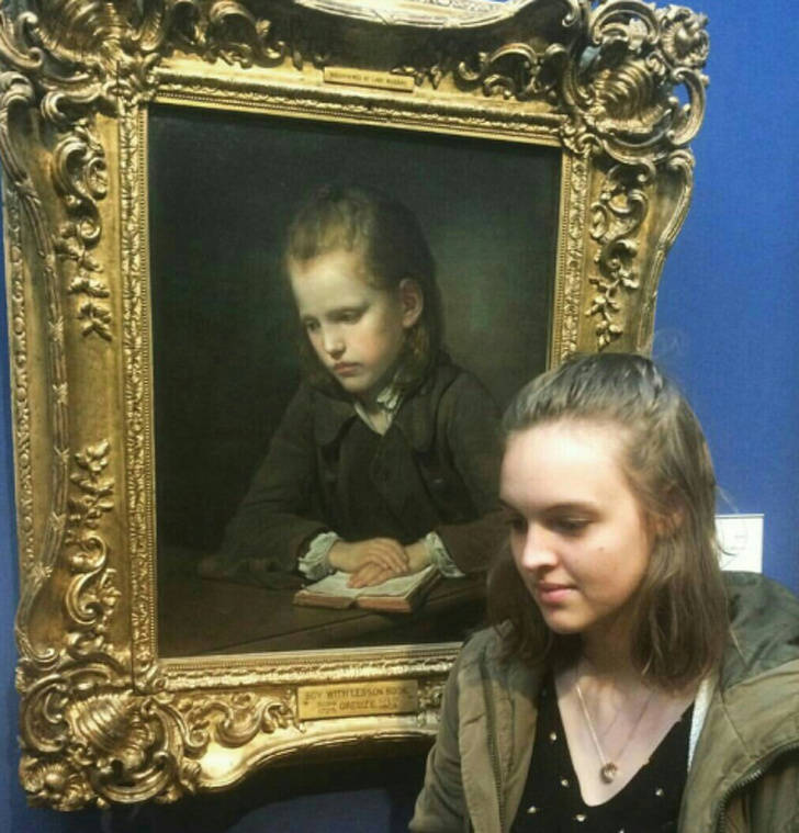 Imagine Finding Yourself In An Art Museum