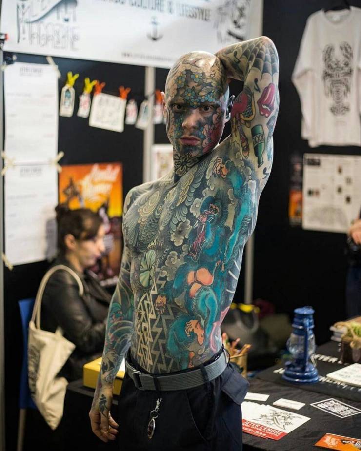 Primary School Teacher Became A Tattoo Freak