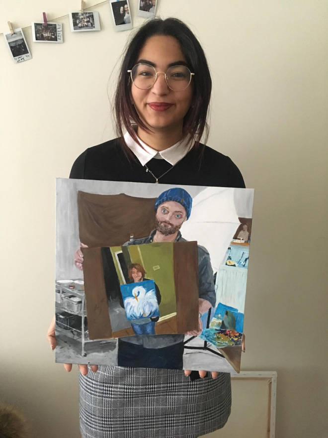 How A Simple Painting Became Viral And Recursive