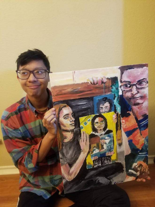 How A Simple Painting Became Viral And Recursive