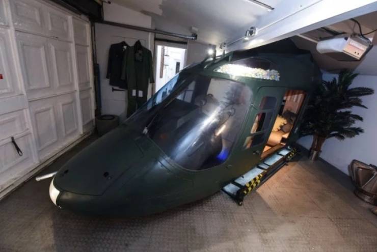 Nothing Special, Just A Home Cinema In A Helicopter…