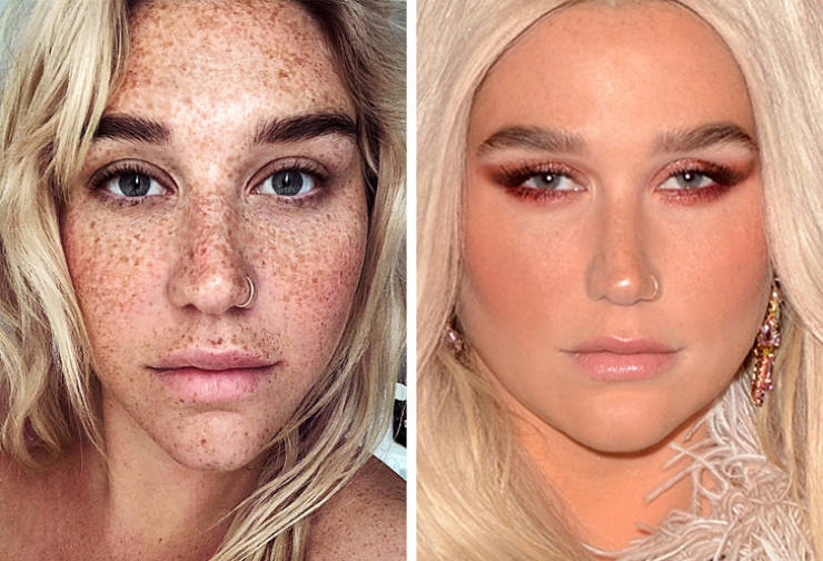 Female Stars Who Aren’t Afraid To Show Themselves Without Makeup 25 Pics