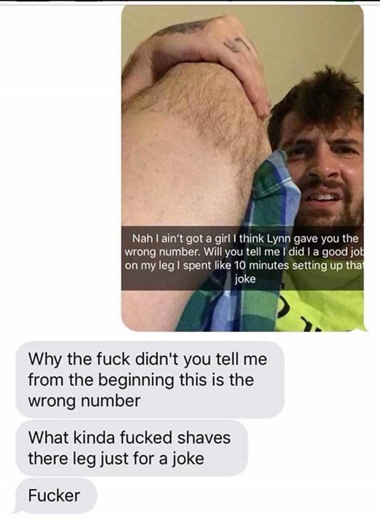 He Was Sure He Had The Correct Number…