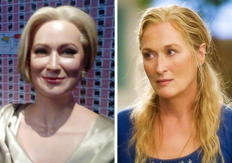 Celebrity Wax Figures Aren’t Always Very Similar To Their Prototypes