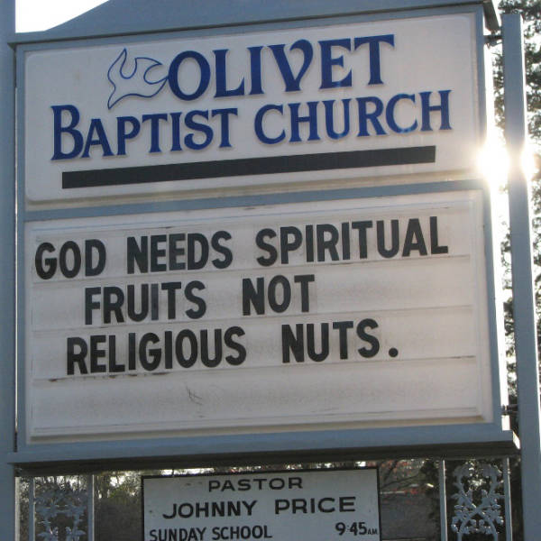 Churches Can Also Have A Good Sense Of Humor