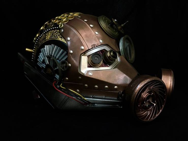 Artist Creates Incredible Steampunk Sculptures Of Pop Culture Characters