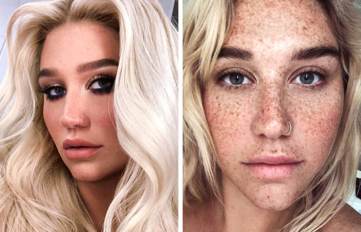 Celebs Who Look Better With No Makeup On