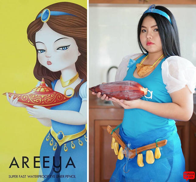 Food Is An Essential Part Of Her Genius Budget Cosplays!