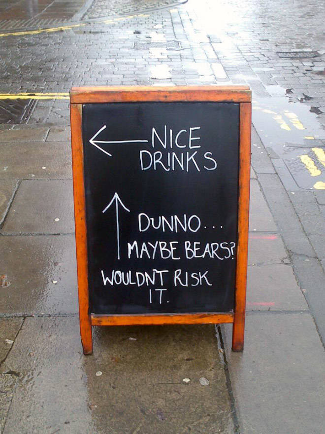 It’s Impossible To Ignore These Sidewalk Signs