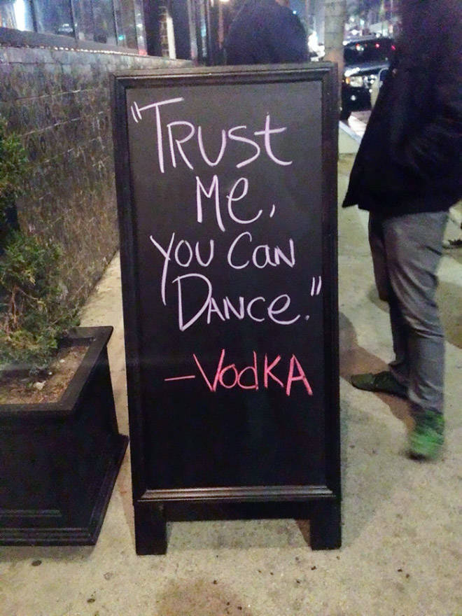 It’s Impossible To Ignore These Sidewalk Signs