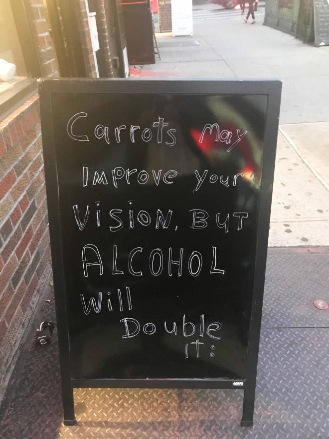 It’s Impossible To Ignore These Sidewalk Signs