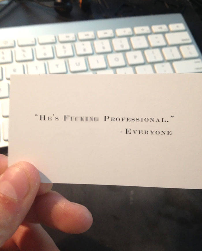 These People Know That Your Business Card Is Almost As Important As Your Face
