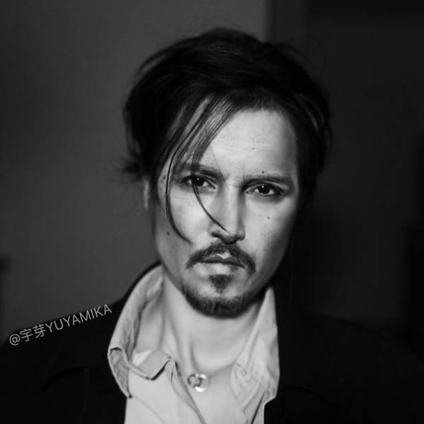 Chinese Makeup Artist Nails Her Transformation Into Johnny Depp