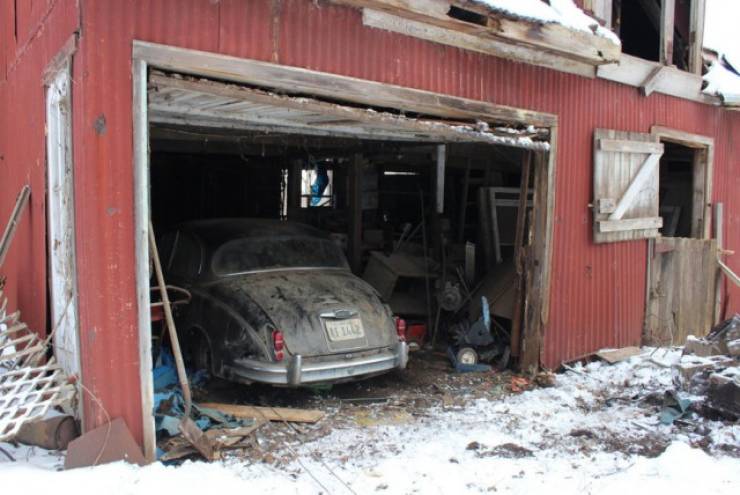 Man Buys A House, Finds A Unique Car In The Shed