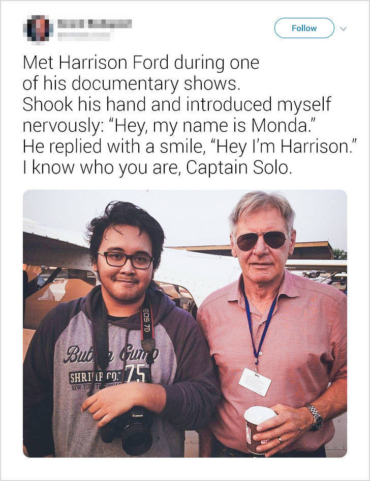 Stories Of How Casual People Met Celebs And Were Positively Impressed