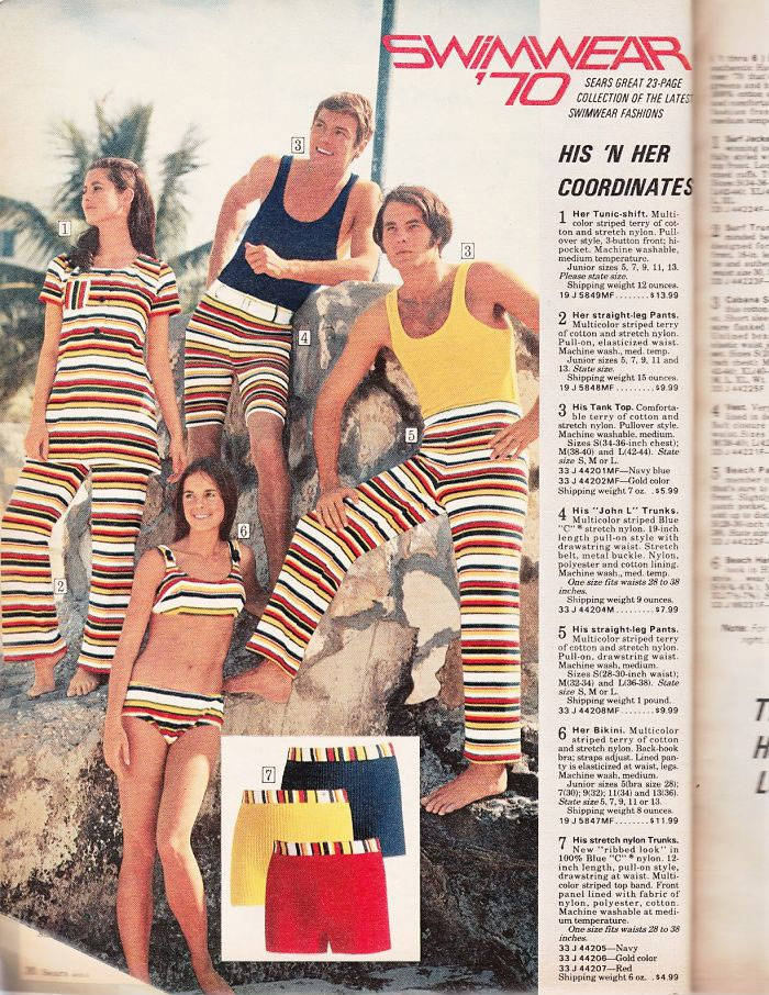 His-And-Hers Fashion From The 70’s Is Way Too Weird For The Modern Eye