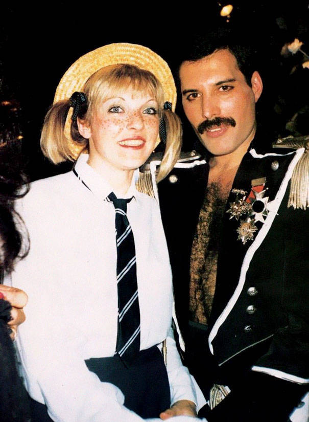 Freddie Mercury With His Only Friend And Love – Mary Austin