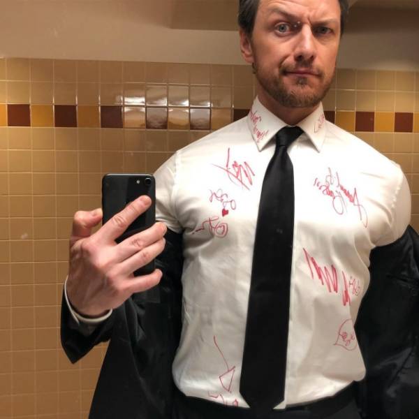 James McAvoy Collected Oscar Autographs For Charity, But In An Unusual Way