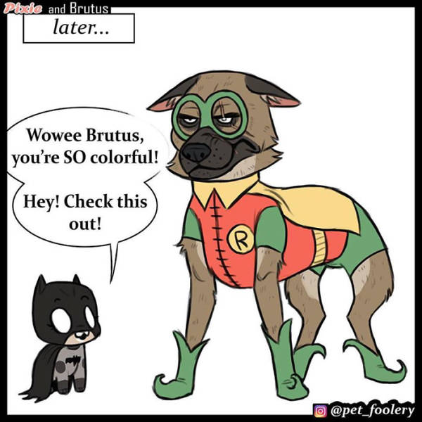 Pixie And Brutus Drop Some Cute New Comics